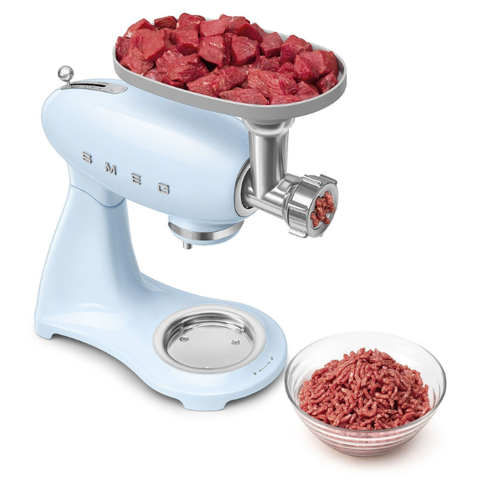 Máy trộn bột đa năng Smeg SMF05PBEU màu xanh pastel