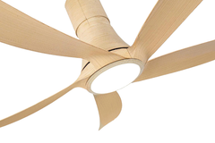 Quạt trần Asia Lighting QT14-DV 5 cánh màu gỗ phong cách