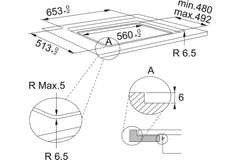Bếp từ Franke FMA 654 / F BK