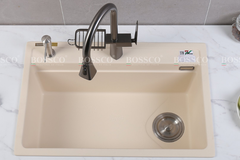 Chậu rửa chén Bossco BC-MT7550KKS 1 hộc