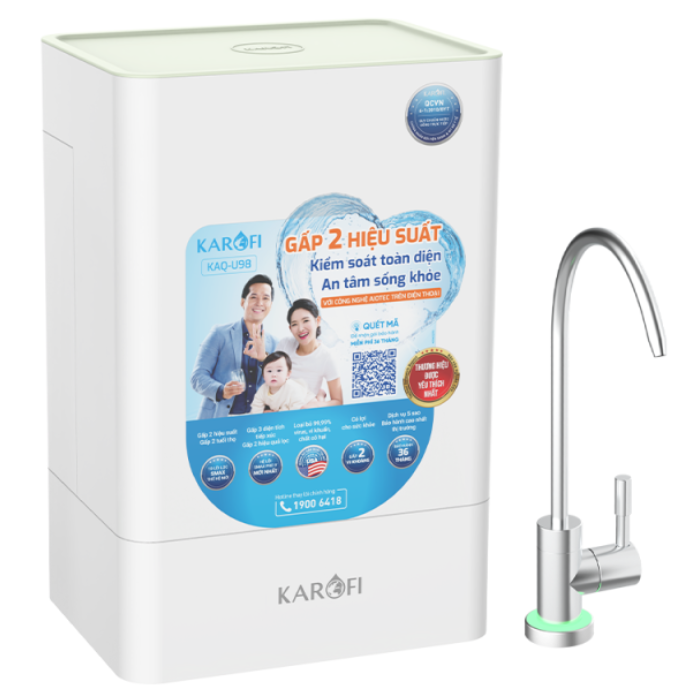 Máy lọc nước Karofi KAQ-U98