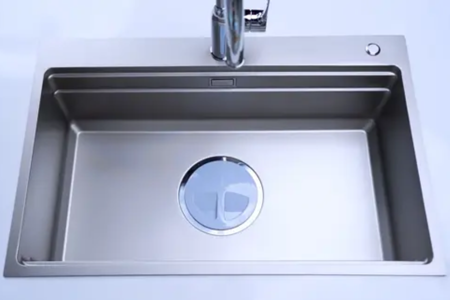 Chậu rửa chén Nobinox LIRA NJ560D 1 hộc