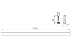 Thanh suốt treo quần áo Higold 703581-S