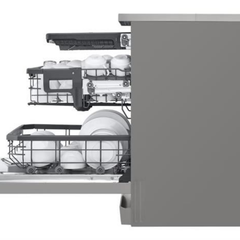 Máy rửa chén LG LDT14SVA4 TrueSteam™ màu bạc ghi sáng