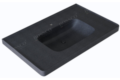 Chậu lavabo Bossco BC-LA8050XĐ xám đen