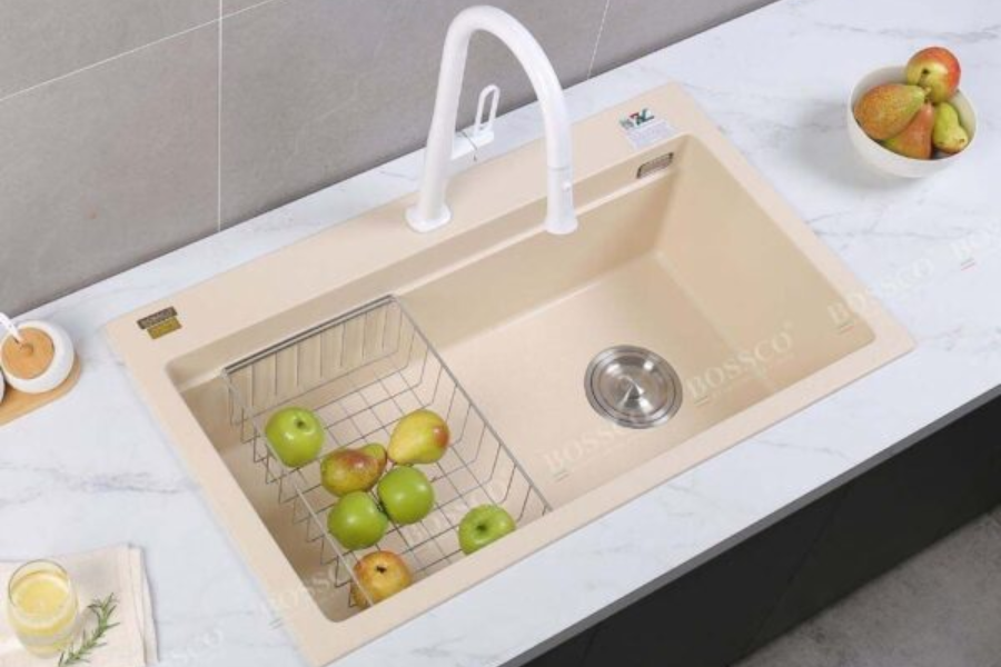 Chậu rửa chén Bossco BC-B9052KKS 1 hộc