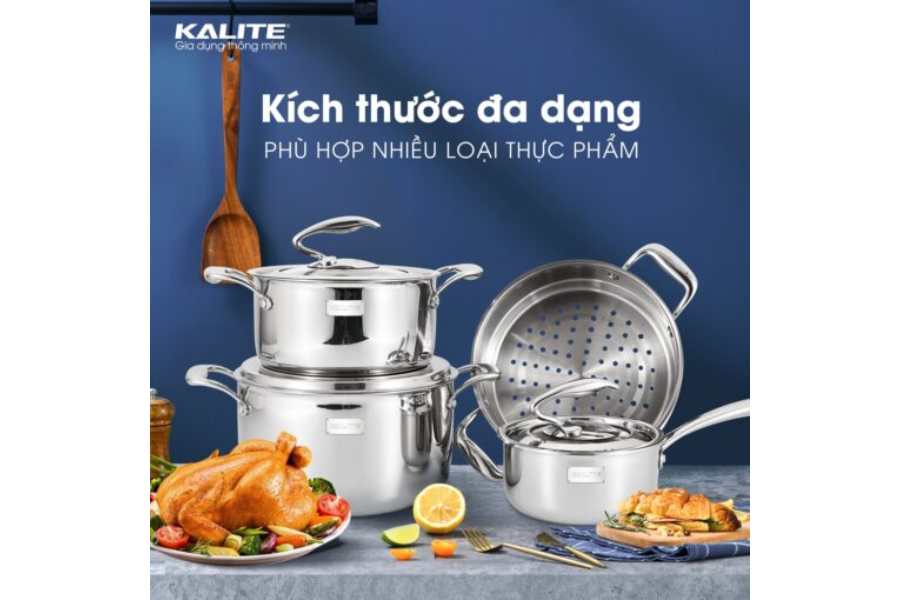 Bộ nồi chảo Kalite KL999