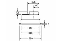 Máy hút mùi Bosch DHL755BM Serie 4 75 cm