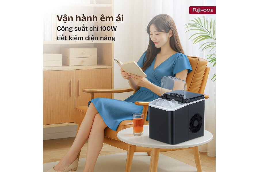 Máy làm đá viên mini Fujihome IM1218