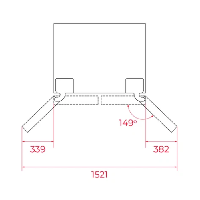 Tủ lạnh Teka RMF 75820 GBK 113430080