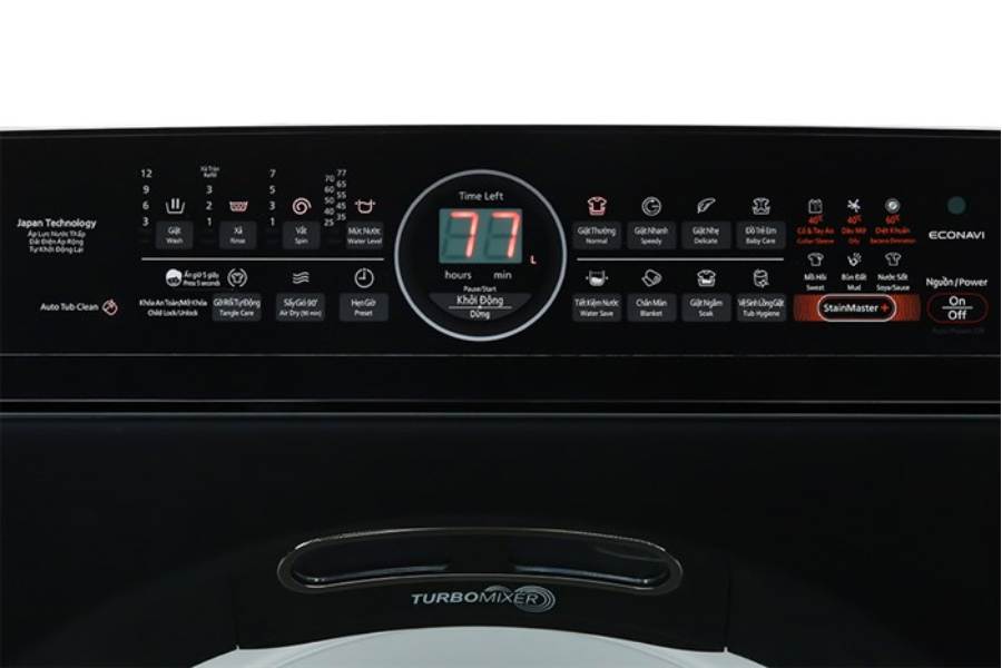 Máy giặt cửa trên Panasonic NA-FD12VR1BV