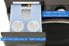 Máy giặt sấy LG FV1414H3BA giặt 14 kg - sấy 8 kg