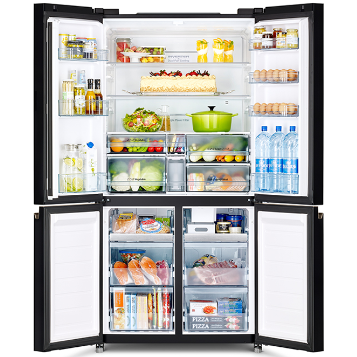Tủ lạnh Hitachi R-WB700PGV4-GBK Inverter 645 lít Multi Door