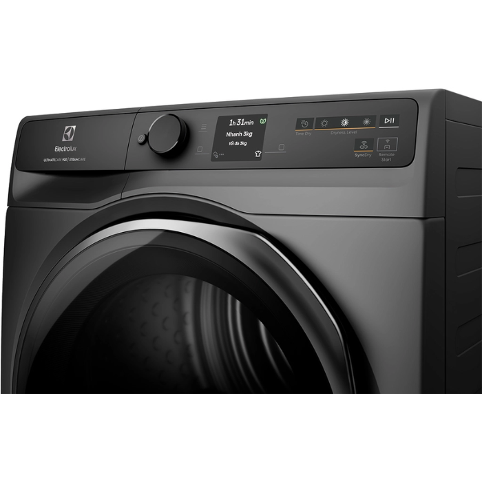 Máy sấy bơm nhiệt 9kg Electrolux EDH902R9SC