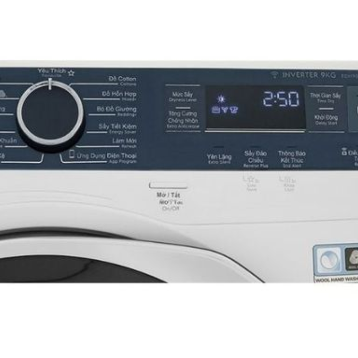 Máy sấy bơm nhiệt Electrolux 9kg EDH903R9WB