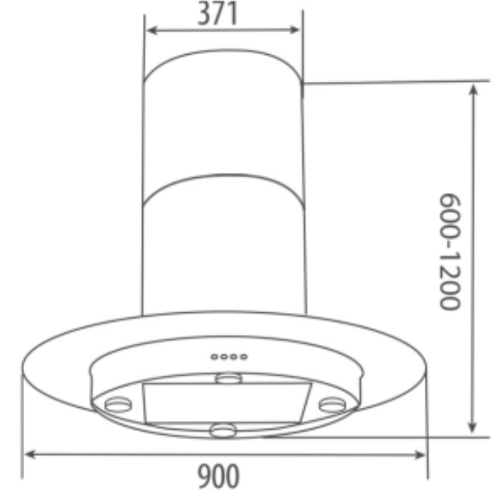 Máy hút mùi Canzy CZ-350C