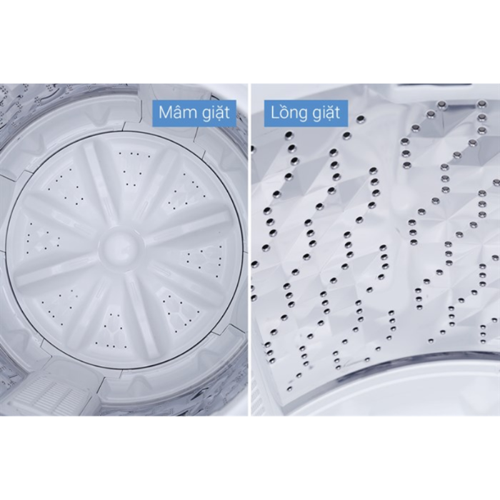 Máy giặt Panasonic NA-F90A4GRV cửa trên 9kg
