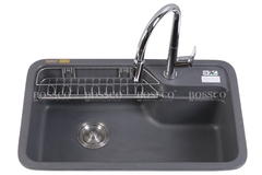Chậu rửa chén Bossco BC-KT8150XĐ 1 hộc