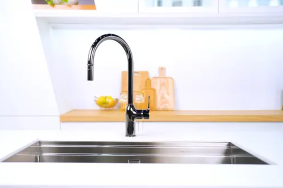 Vòi rửa chén Nobili RING NB130LTB nóng lạnh