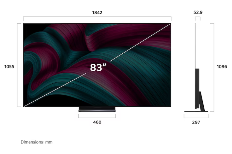 Tivi LG OLED83C5PSA AI 2025 OLED evo AI C5 83 inch