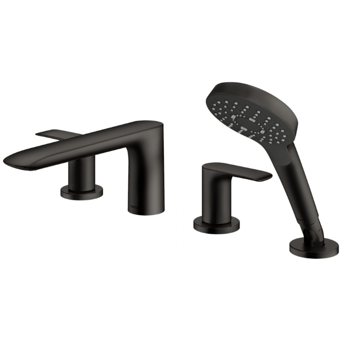 Vòi xả bồn nóng lạnh kèm sen tắm TOTO TBG04202BB