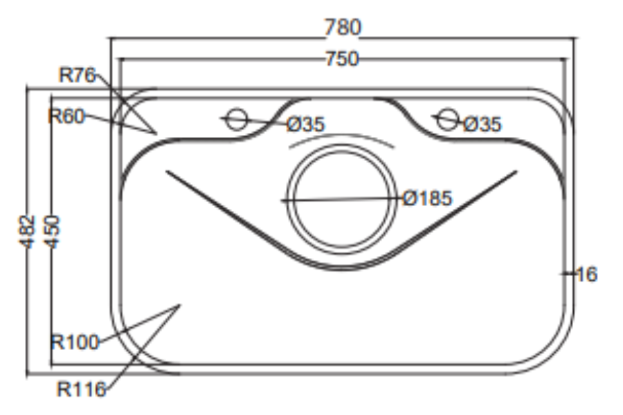 Chậu rửa chén Grandx GX7848JP Hikari