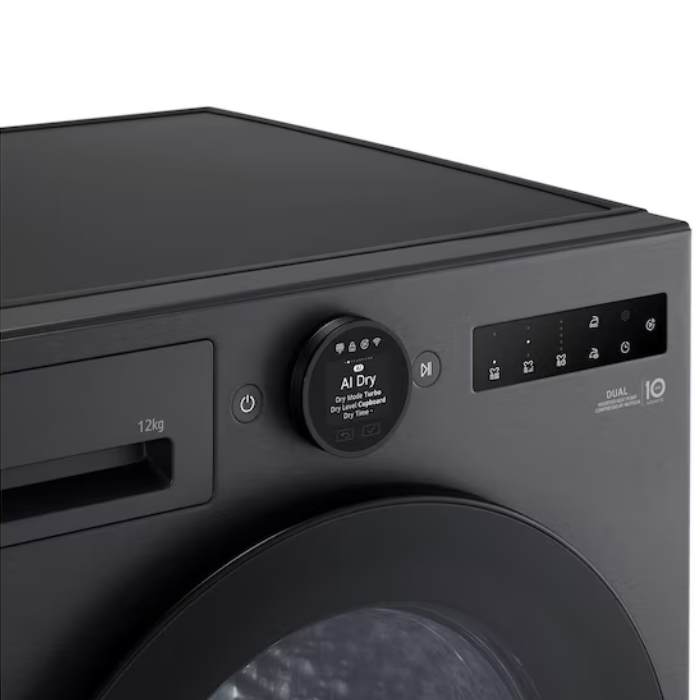 Máy sấy bơm nhiệt LG RX12VHP3K AI DUAL Inverter 12 kg
