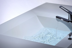 Chậu lavabo Yoshimoto SQ liền khối