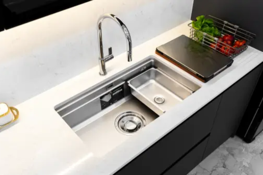 Chậu rửa chén Nobinox LIRA NJ562D 1 hộc