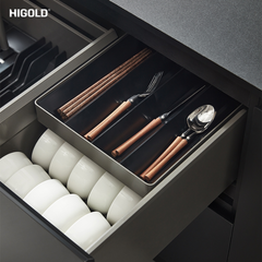 Kệ chén dĩa Higold 303954 ba mặt nhôm cao cấp