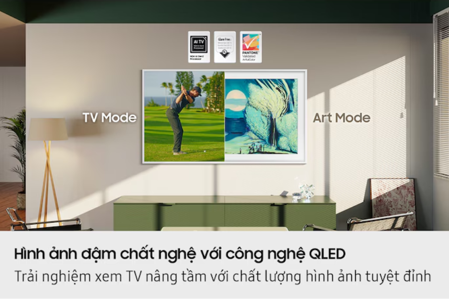 Tivi Samsung QA65LS03FAKXXV AI Smart TV 65 Inch