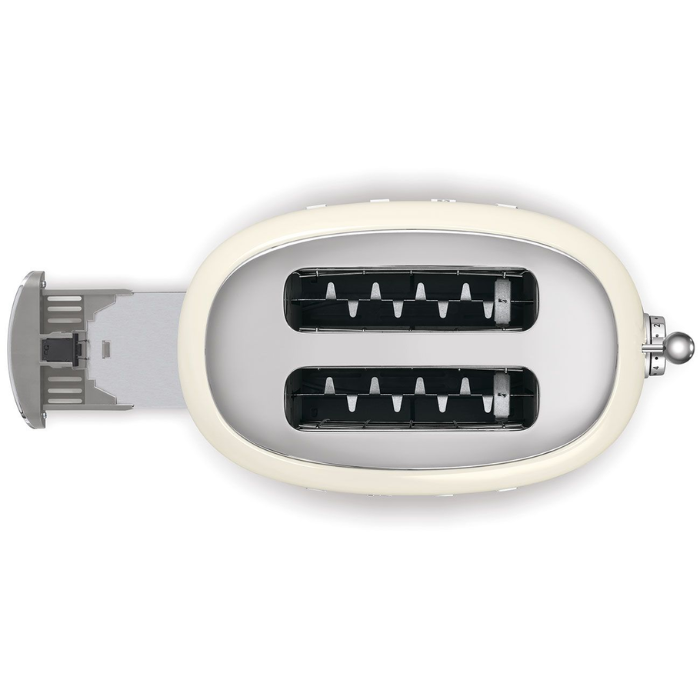 Máy nướng bánh mì Smeg TSF01CREU màu kem