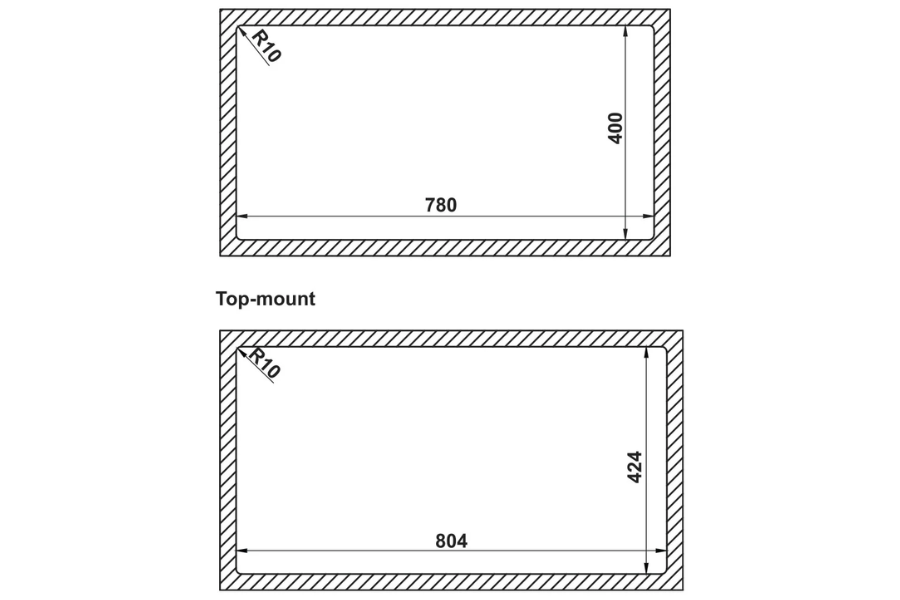 Chậu rửa chén Hafele WS R10 HS25-SSN1S-8244 567.94.021