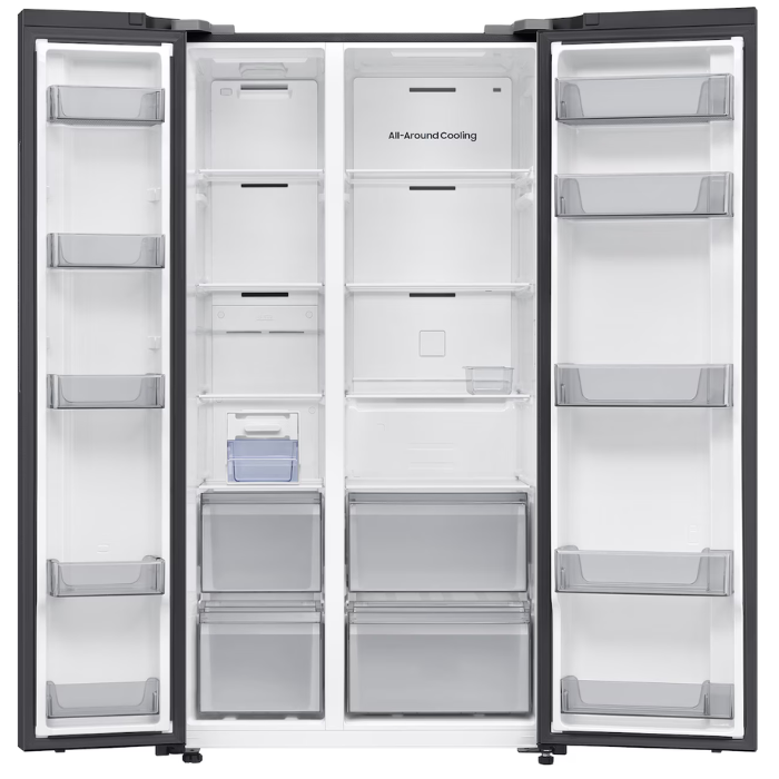 Tủ lạnh Samsung RS70F65Q3FSV Bespoke AI Side by Side 655 lít màu đen