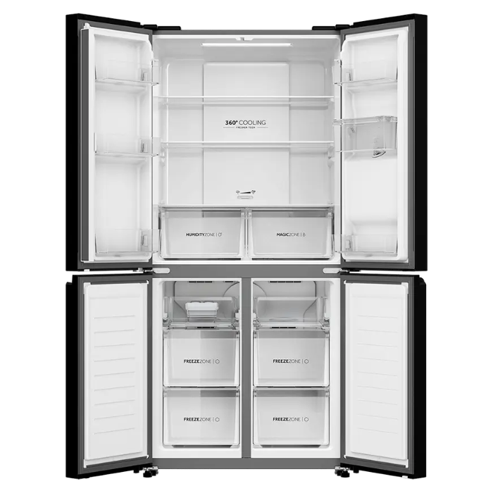 Tủ lạnh Aqua AQR-M536XA(WSL) Multi Door Inverter 469 lít