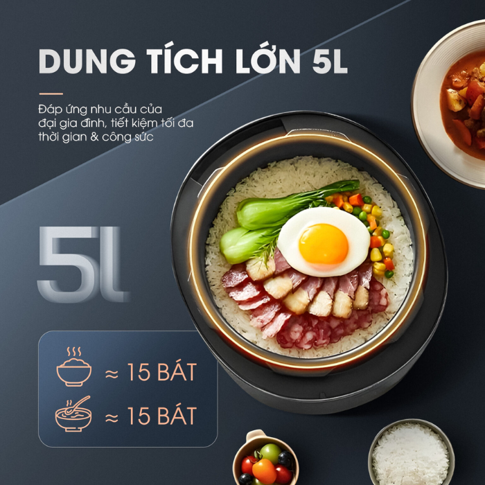 Nồi áp suất Kalite KPC5001 5L