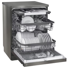 Máy rửa bát LG LDT14BSA4 Quadwash TrueSteam™ màu đen bóng