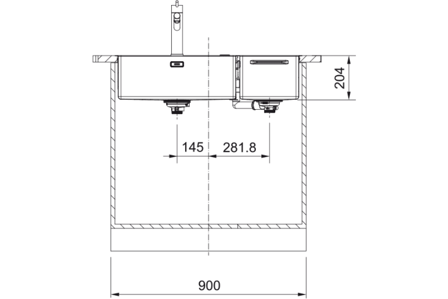 Chậu rửa chén Franke BWX 220-54-27 TL WCR kèm ngăn phụ kiện