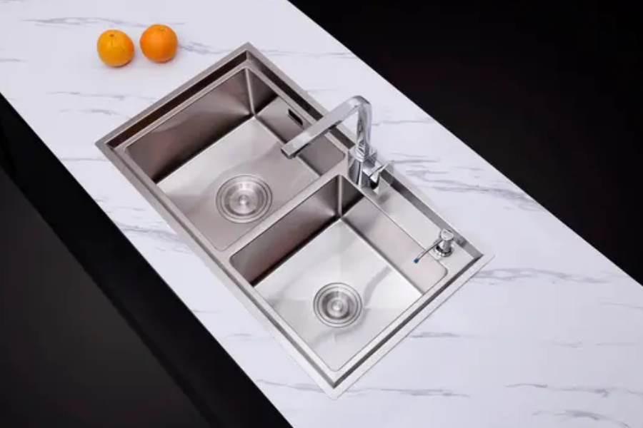 Chậu rửa chén Nobinox LIKEN NL786 2 hộc