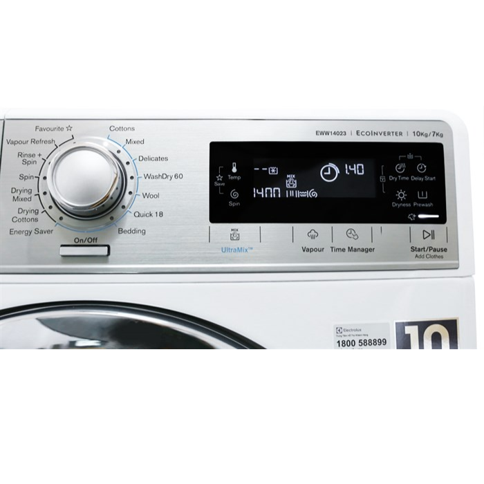 Máy giặt kết hợp sấy Electrolux EWW14023 giặt 10 kg - sấy 7 kg