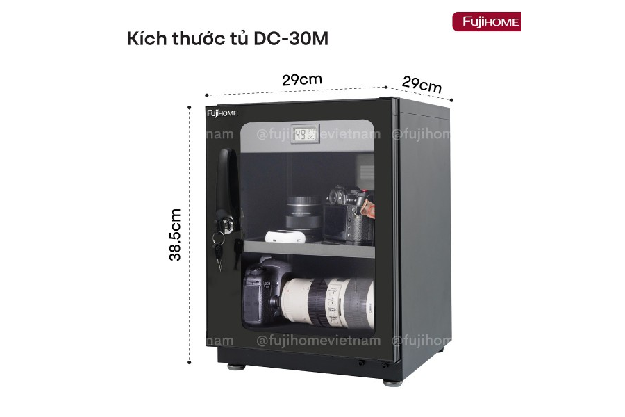 Tủ chống ẩm Fujihome DC-30M