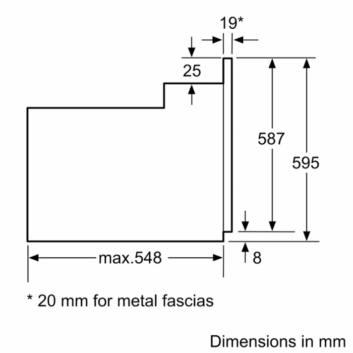 Lò nướng Bosch HBF512BB1T Series 2