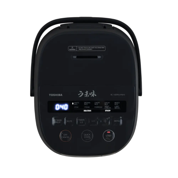 Nồi cơm điện Toshiba RC-18DR5UVN(H) màu xám