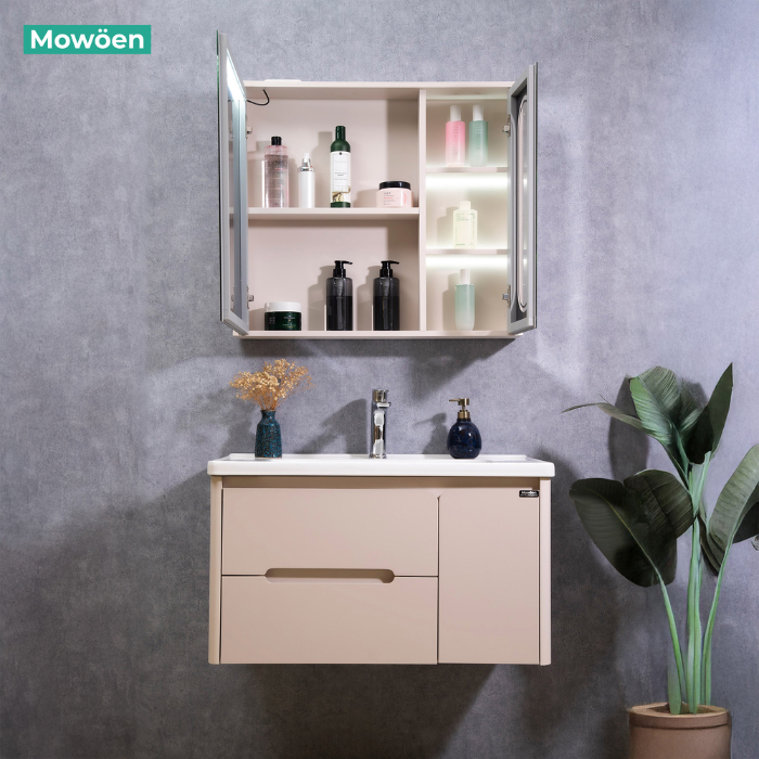 Tủ Lavabo Nhựa PVC Mowoen MW2711 – 100PVC
