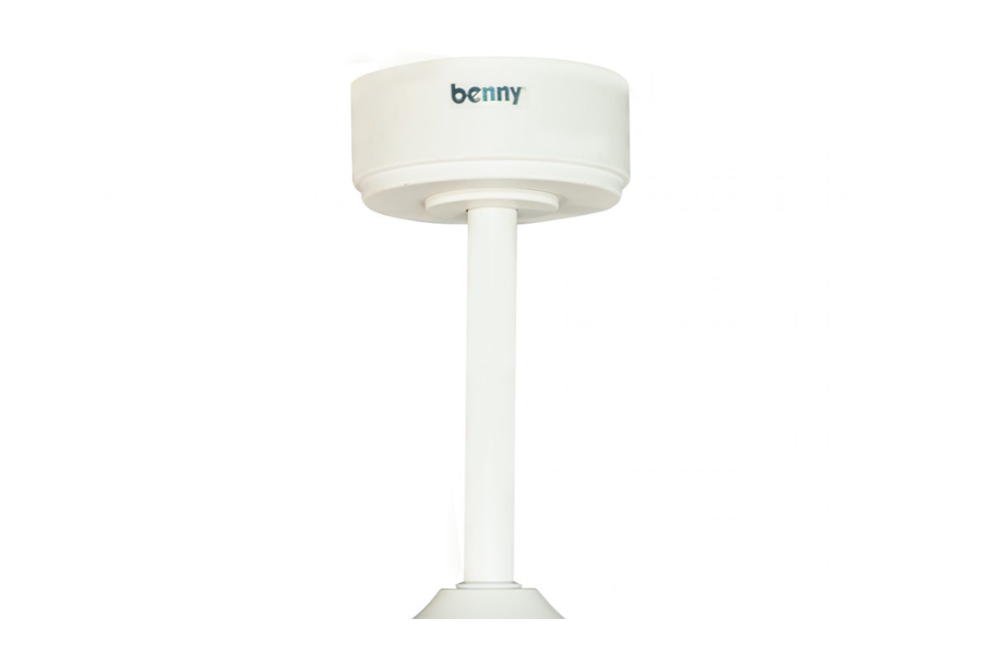 Quạt trần Benny BF-C52B6(W) 6 cánh Milano màu trắng có đèn