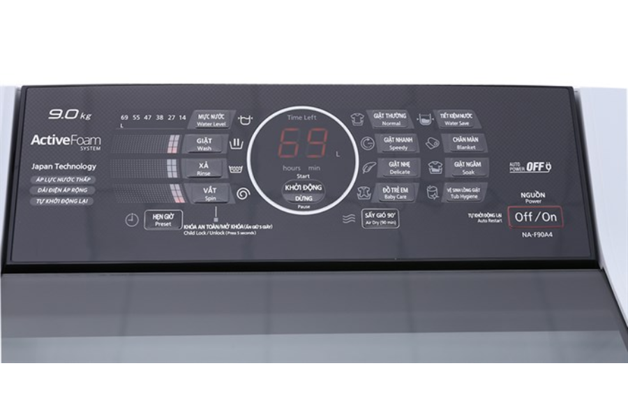 Máy giặt Panasonic NA-F90A4HRV