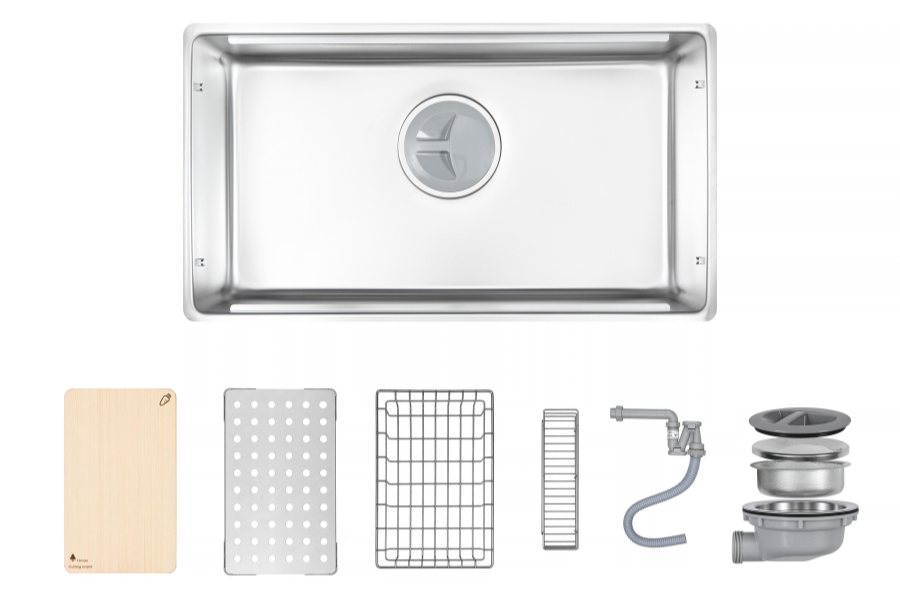 Chậu rửa chén Shigeru LE JSL-K 2F FS