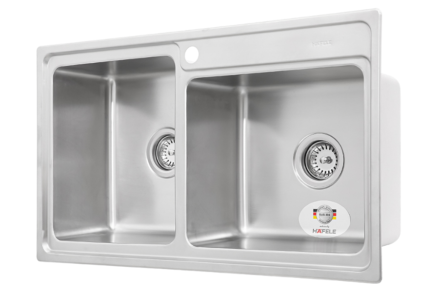 Chậu Rửa Hafele HS20-SSN2S90L 567.20.546