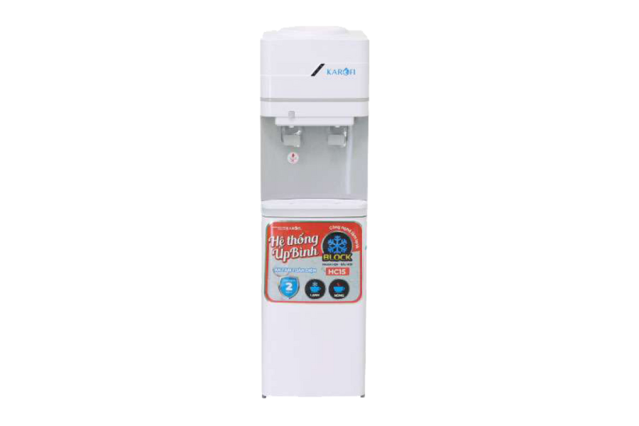 Máy lọc nước nóng lạnh Karofi HC15 úp bình