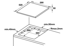 Bếp từ Hafele HC-I6031B 536.61.911 3 vùng nấu